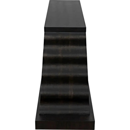 Aurora Console, Ebony Walnut - LOOMLAN - Noir - Console Tables