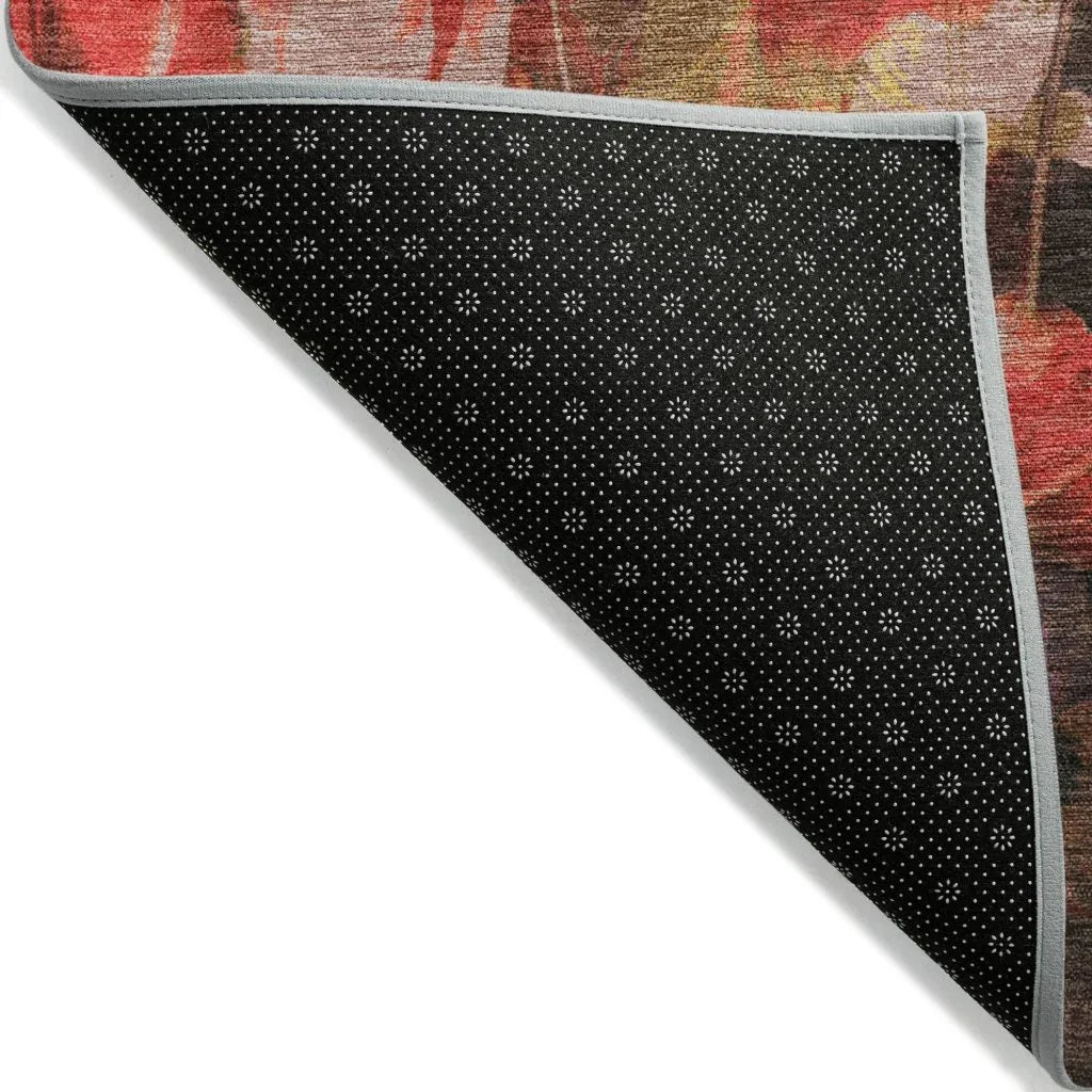 Aurora Gold Washable Indoor-Outdoor Rug-Outdoor Rugs-LOOMLAN Rugs-LOOMLAN