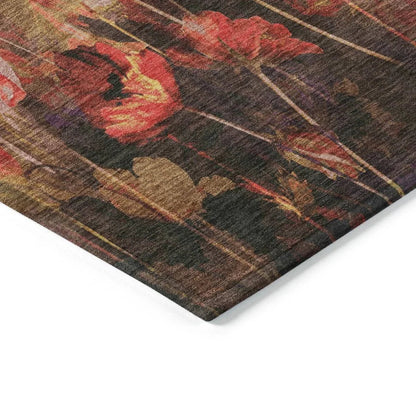 Aurora Gold Washable Indoor-Outdoor Rug-Outdoor Rugs-LOOMLAN Rugs-LOOMLAN
