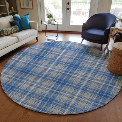 Aurora Gray Washable Indoor-Outdoor Rug-Outdoor Rugs-LOOMLAN Rugs-LOOMLAN