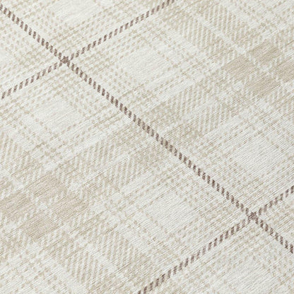 Aurora Ivory Washable Indoor-Outdoor Rug-Outdoor Rugs-LOOMLAN Rugs-LOOMLAN