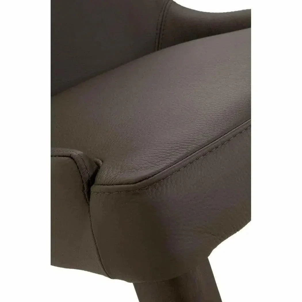 Aurora Leather Armless Dining Chair 2PC