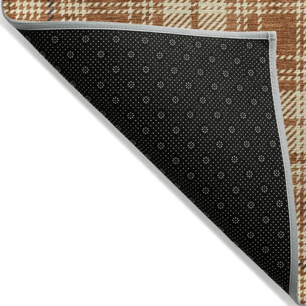 Aurora Paprika Washable Indoor-Outdoor Rug-Outdoor Rugs-LOOMLAN Rugs-LOOMLAN