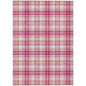 Aurora Pink Washable Indoor-Outdoor Rug-Outdoor Rugs-LOOMLAN Rugs-2'6" x 3'10"-LOOMLAN