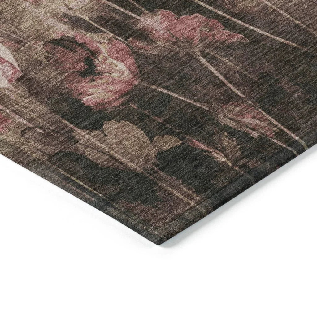 Aurora Taupe Washable Indoor-Outdoor Rug-Outdoor Rugs-LOOMLAN Rugs-LOOMLAN