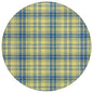 Aurora Yellow Washable Indoor-Outdoor Rug-Outdoor Rugs-LOOMLAN Rugs-8' x 8'-LOOMLAN
