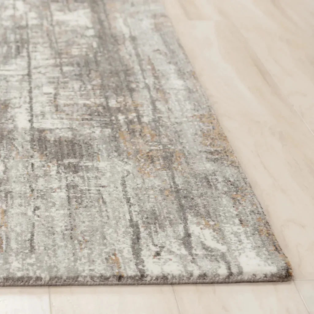 Ausi Abstract Gray Large Area Rugs For Living Room - LOOMLAN - LOOMLAN - Area Rugs