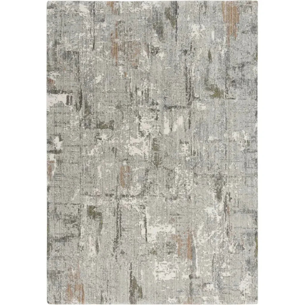 Ausi Abstract Gray Large Area Rugs For Living Room - LOOMLAN - LOOMLAN - Area Rugs