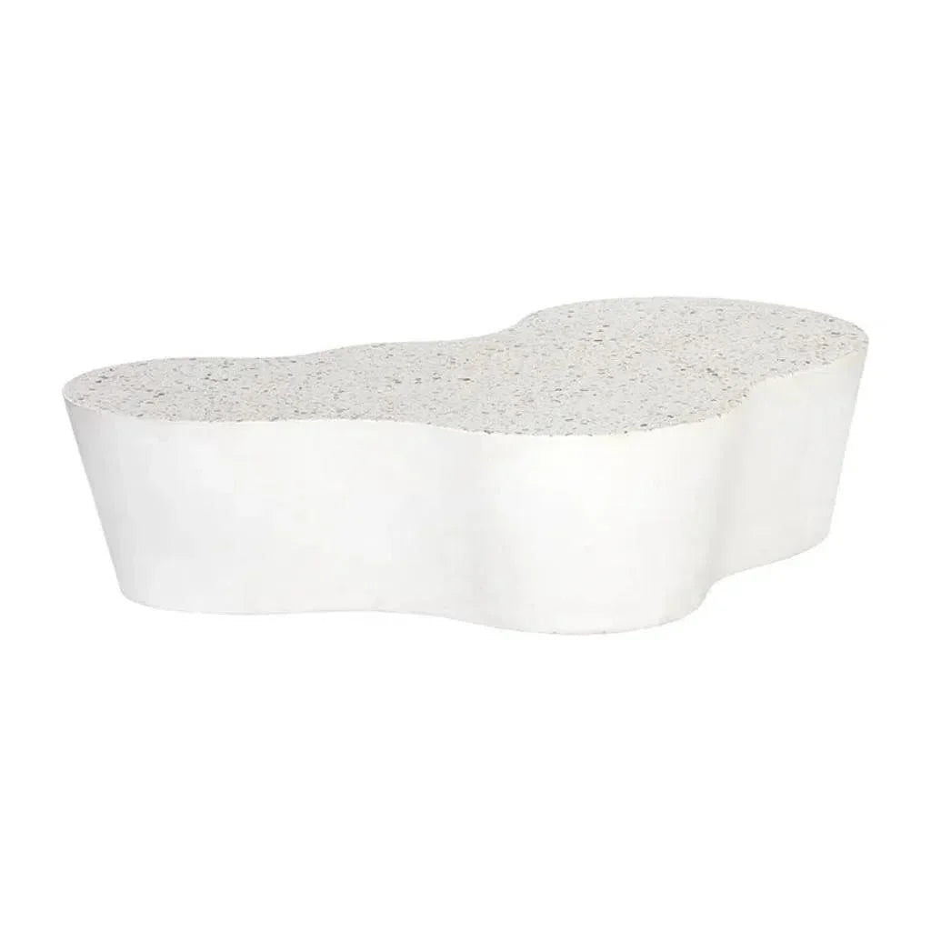Ava Concrete Outdoor Geometric Coffee Table-Outdoor Coffee Tables-SUNPAN-LOOMLAN