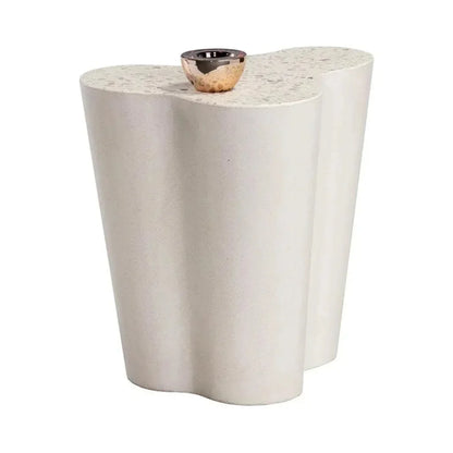 Ava Concrete Outdoor Geometric Coffee Table-Outdoor Coffee Tables-SUNPAN-LOOMLAN