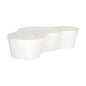 Ava Concrete Outdoor Geometric Coffee Table-Outdoor Coffee Tables-SUNPAN-White-Terrazzo Look-Large-LOOMLAN