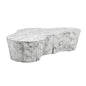 Ava Concrete Outdoor Geometric Coffee Table-Outdoor Coffee Tables-SUNPAN-White-Marble Look-Large-LOOMLAN