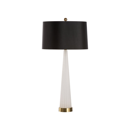 Ava Fluted Glass Table Lamp