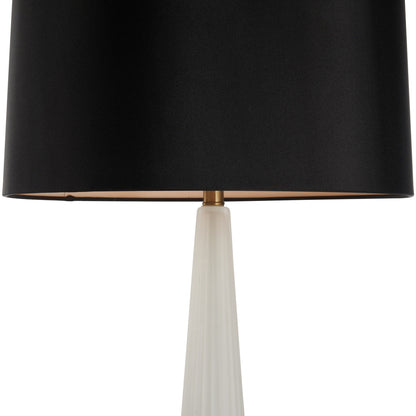 Ava Fluted Glass Table Lamp