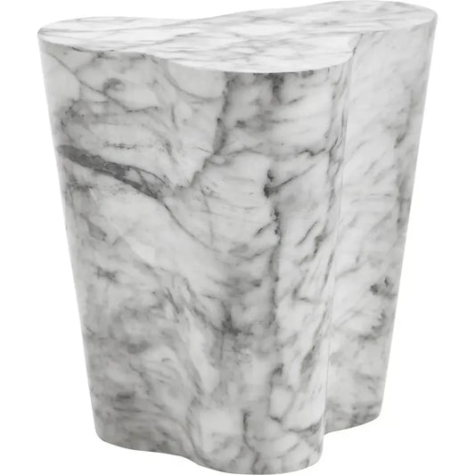 Ava StrikingConcrete Outdoor End Table - LOOMLAN - SUNPAN - Outdoor Side Tables