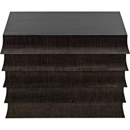 Ava Wood Black Dresser - LOOMLAN - Noir - Dressers