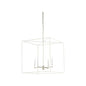 Avalon Clean White Finish Hanging Chandelier - LOOMLAN - Wildwood - Chandeliers
