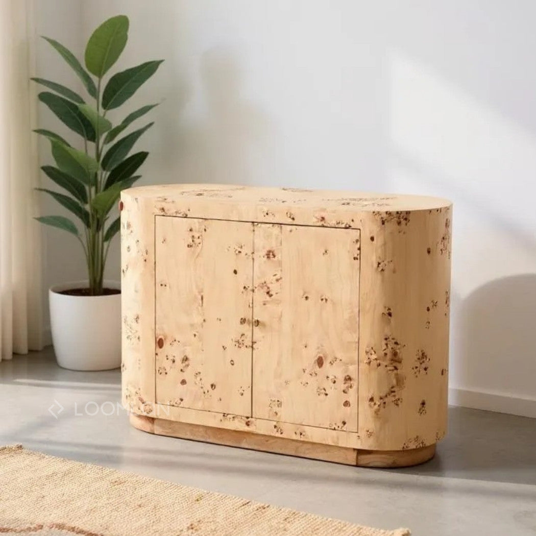 Avandrae Burl Wood Accent Cabinet