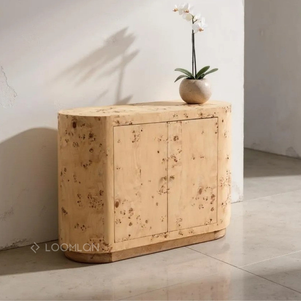 Avandrae Burl Wood Accent Cabinet