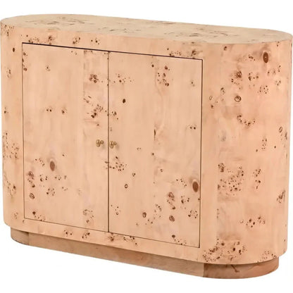 Lowen Wooden Light Brown Cabinet - LOOMLAN - LOOMLAN - Accent Cabinets