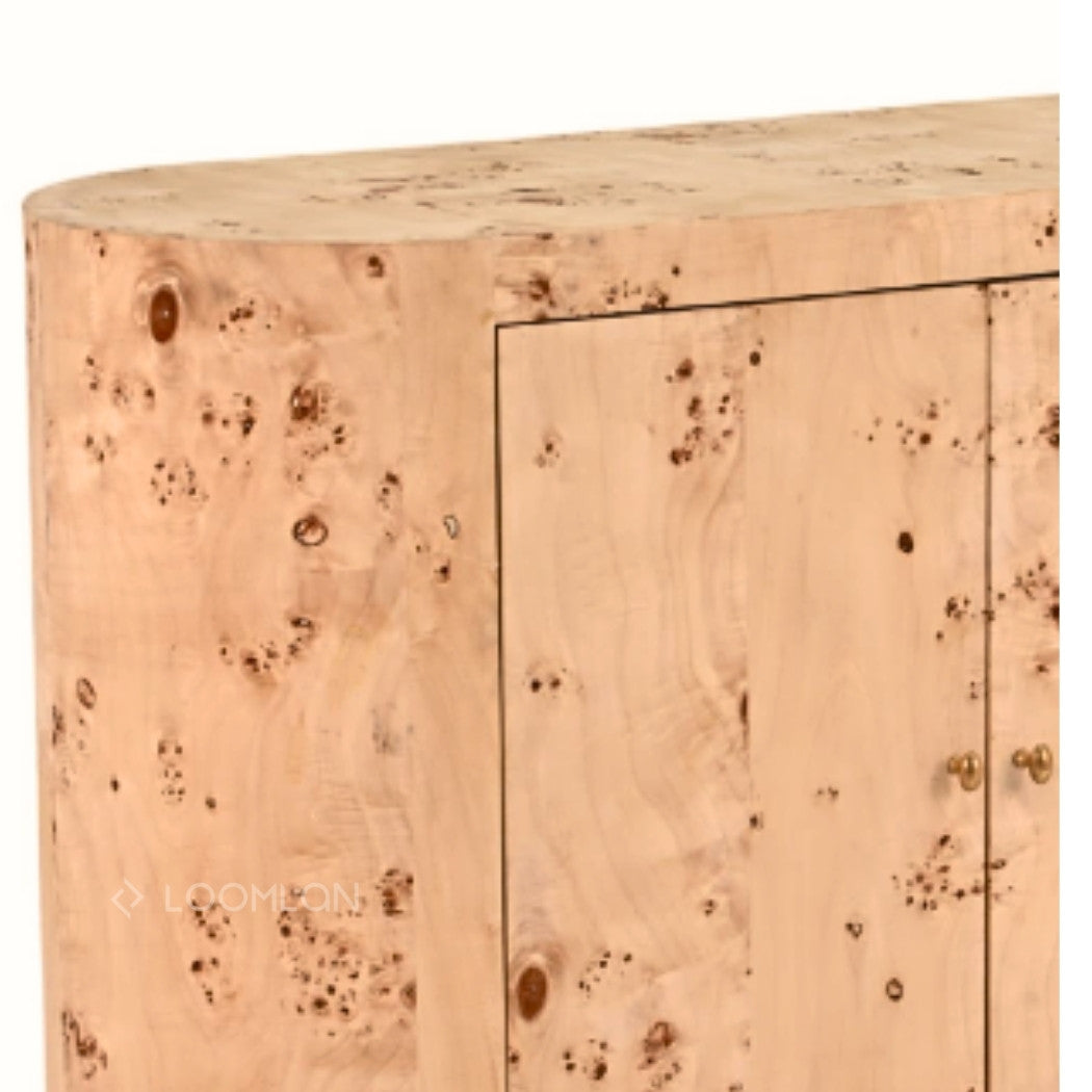 Avandrae Burl Wood Accent Cabinet