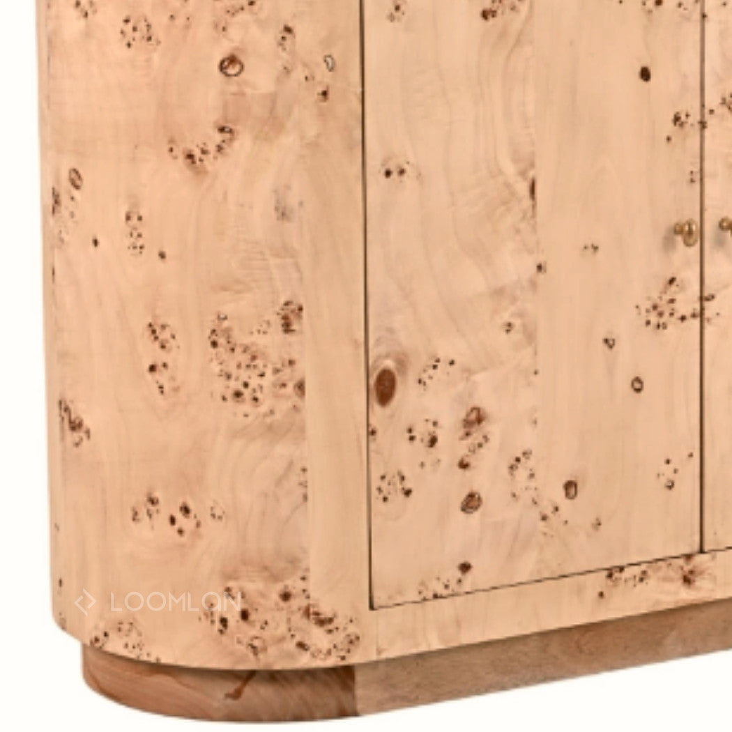 Avandrae Burl Wood Accent Cabinet