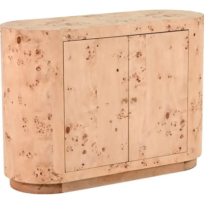 Lowen Wooden Light Brown Cabinet - LOOMLAN - LOOMLAN - Accent Cabinets