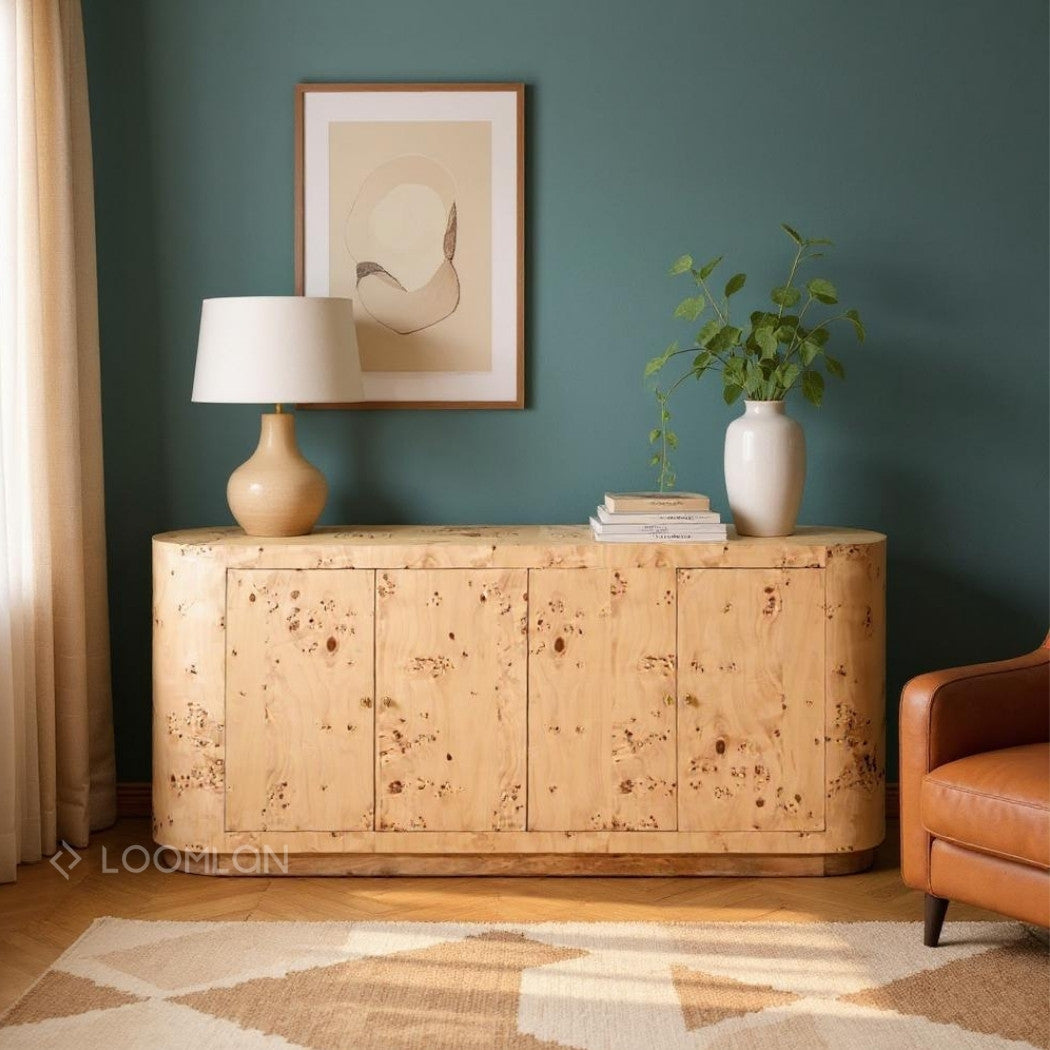 Avandrae Four Doors Wood Sideboard