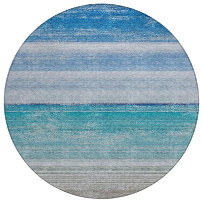 Avanora Blue Washable Indoor - Outdoor Rug - LOOMLAN - LOOMLAN Rugs - Outdoor Rugs