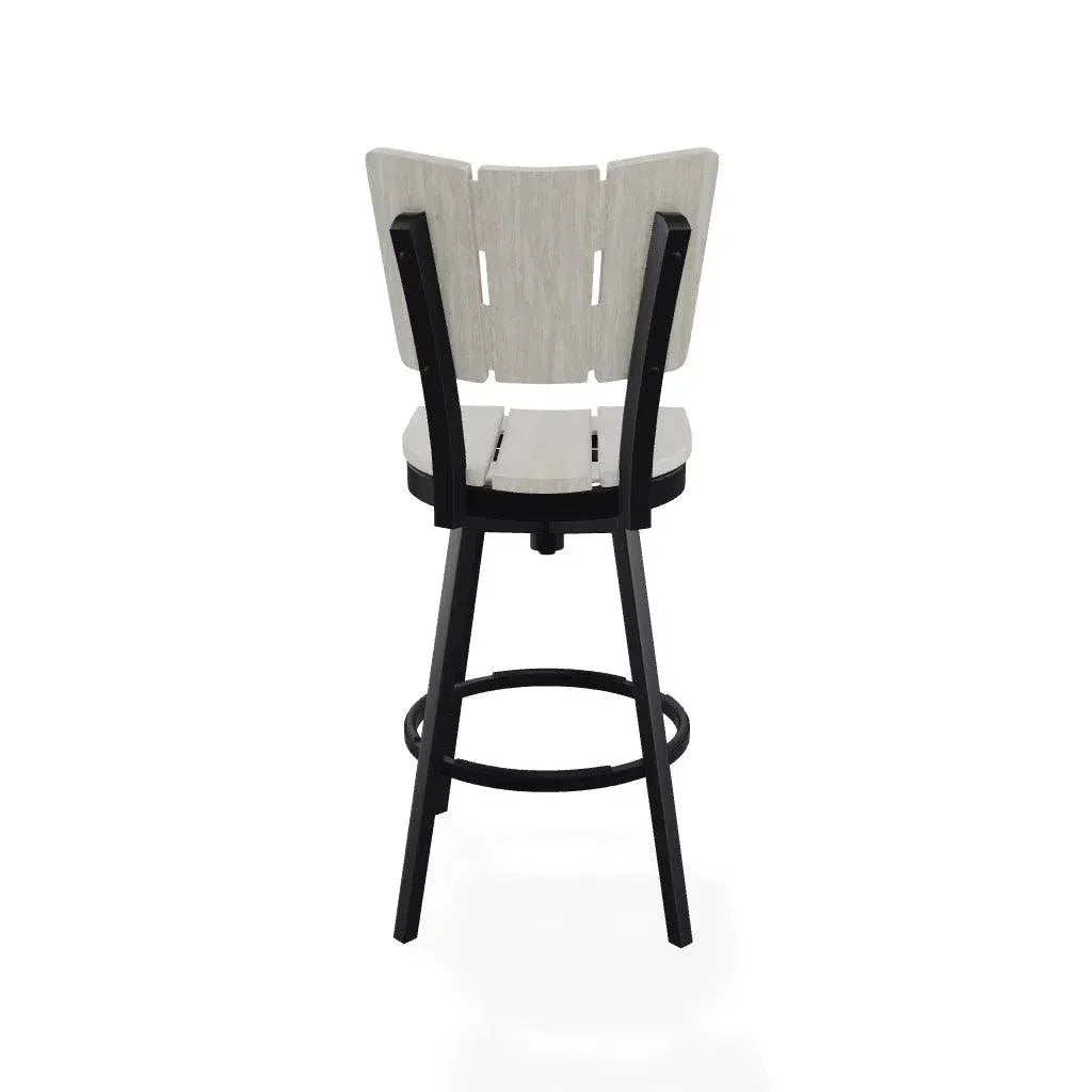 Avant MGP Aluminum Balcony Height Swivel Chair-Outdoor Accent Chairs-Telescope-LOOMLAN