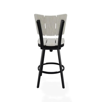 Avant MGP Aluminum Balcony Height Swivel Chair-Outdoor Accent Chairs-Telescope-LOOMLAN