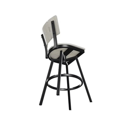Avant MGP Aluminum Balcony Height Swivel Chair-Outdoor Accent Chairs-Telescope-LOOMLAN