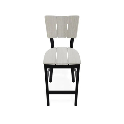 Avant MGP Aluminum Balcony Height Stacking Chair-Outdoor Accent Chairs-Telescope-LOOMLAN