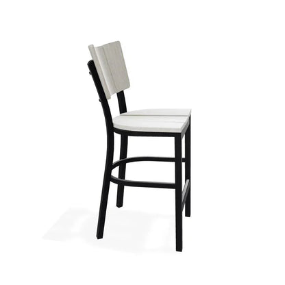Avant MGP Aluminum Balcony Height Stacking Chair-Outdoor Accent Chairs-Telescope-LOOMLAN