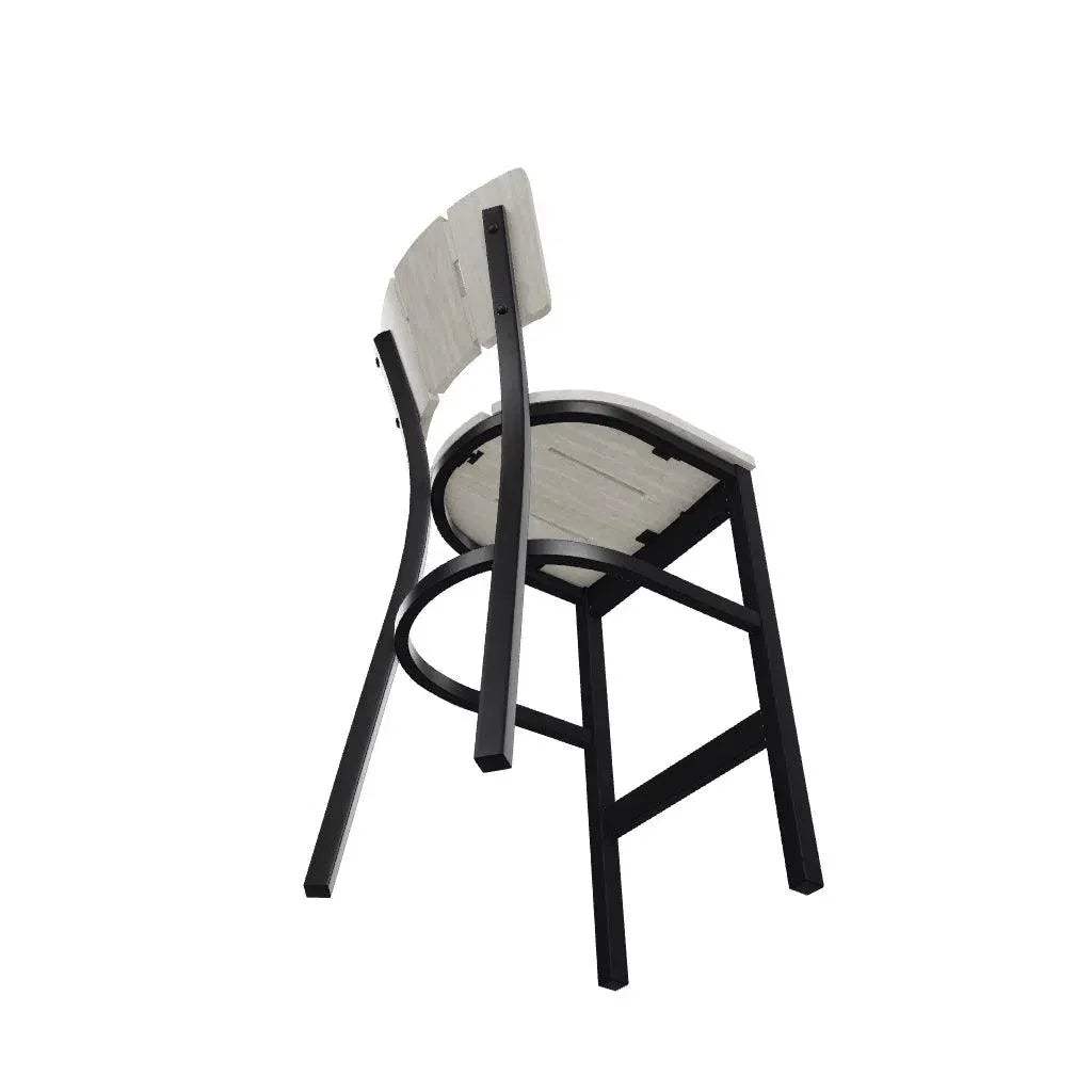 Avant MGP Aluminum Balcony Height Stacking Chair-Outdoor Accent Chairs-Telescope-LOOMLAN