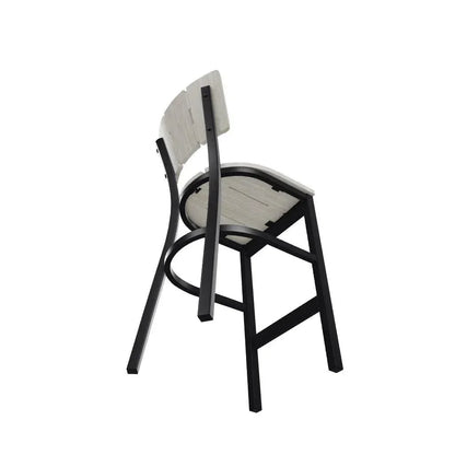Avant MGP Aluminum Balcony Height Stacking Chair-Outdoor Accent Chairs-Telescope-LOOMLAN