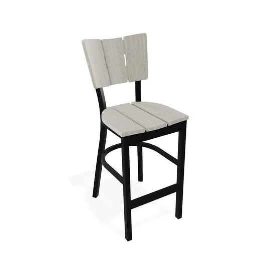 Avant MGP Aluminum Balcony Height Stacking Chair-Outdoor Accent Chairs-Telescope-LOOMLAN