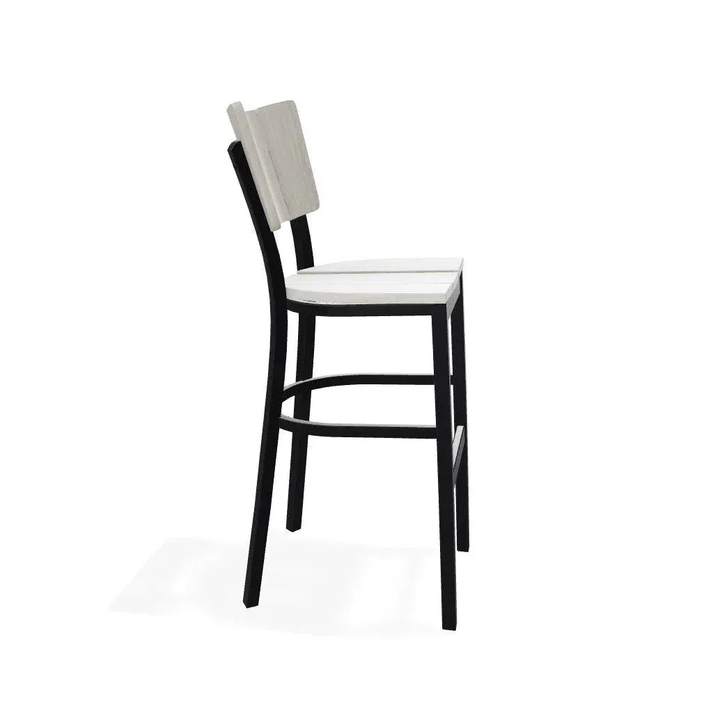 Avant MGP Aluminum Bar Height Stacking Chair-Outdoor Bar Stools-Telescope-LOOMLAN