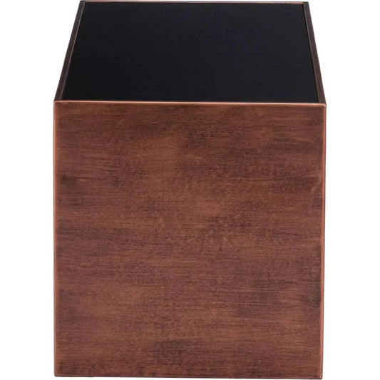 Aveiro Coffee Table Copper & Black - LOOMLAN - Zuo Modern - Coffee Tables