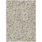 Aveline Brown Washable Indoor-Outdoor Rug-Outdoor Rugs-LOOMLAN Rugs-2'6" x 3'10"-LOOMLAN