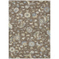 Aveline Chocolate Washable Indoor-Outdoor Rug-Outdoor Rugs-LOOMLAN Rugs-2'6" x 3'10"-LOOMLAN