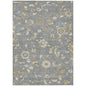 Aveline Gray Washable Indoor-Outdoor Rug-Outdoor Rugs-LOOMLAN Rugs-2'6" x 3'10"-LOOMLAN