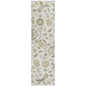 Aveline Ivory Washable Indoor-Outdoor Rug-Outdoor Rugs-LOOMLAN Rugs-2'3" x 7'6"-LOOMLAN