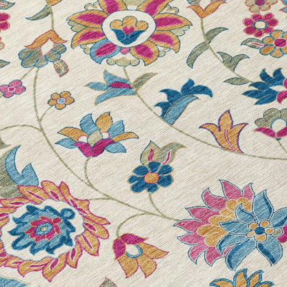 Aveline Linen Washable Indoor-Outdoor Rug-Outdoor Rugs-LOOMLAN Rugs-LOOMLAN