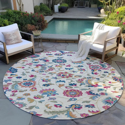 Aveline Linen Washable Indoor-Outdoor Rug-Outdoor Rugs-LOOMLAN Rugs-LOOMLAN