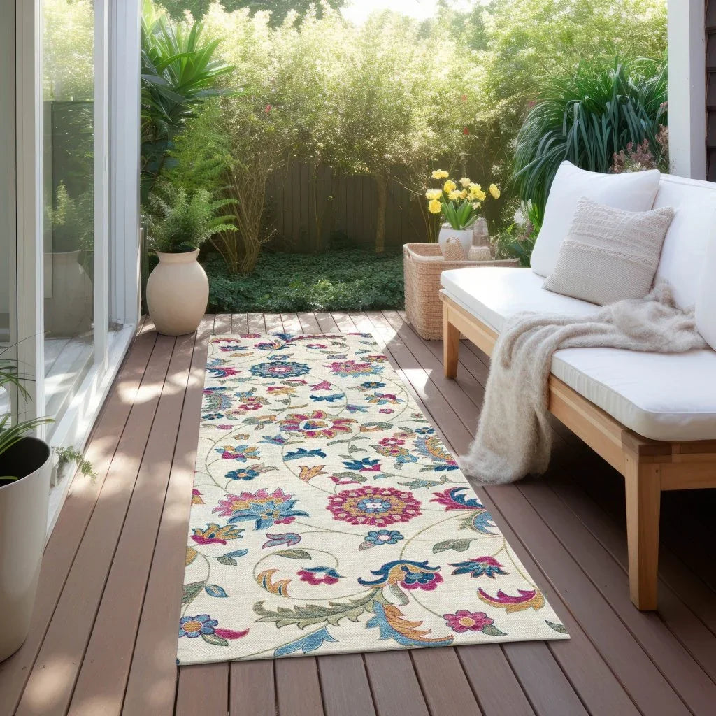 Aveline Linen Washable Indoor-Outdoor Rug-Outdoor Rugs-LOOMLAN Rugs-LOOMLAN