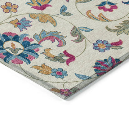 Aveline Linen Washable Indoor-Outdoor Rug-Outdoor Rugs-LOOMLAN Rugs-LOOMLAN