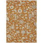 Aveline Orange Washable Indoor-Outdoor Rug-Outdoor Rugs-LOOMLAN Rugs-2'6" x 3'10"-LOOMLAN