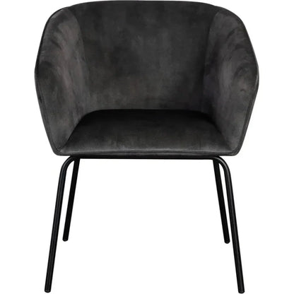 Avery Fabric Armless Dining Chair 2PC - LOOMLAN - Diamond Sofa - Dining Chairs