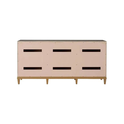 Avery Raffia Covered Brown Cabinet - LOOMLAN - Chelsea House - Accent Cabinets